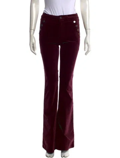 Pre-owned Ramy Brook Flared Pants In Purple