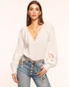 RAMY BROOK FLORA EMBROIDERED BLOUSE