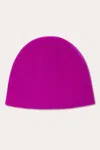 Ramy Brook Flora Luxury Cashmere Hat In Raspberry