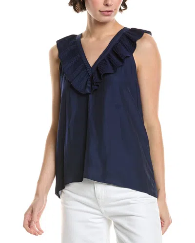Ramy Brook Flora Top In Blue