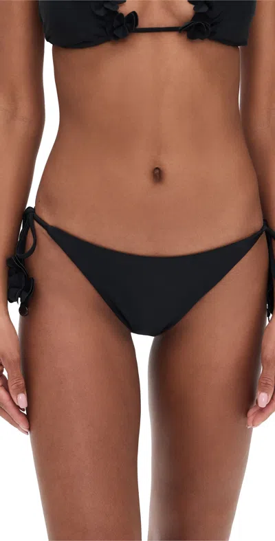 Ramy Brook Floral Benni Bikini Bottoms Black