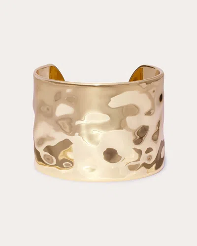 Ramy Brook Florencia Molten Cuff Bracelet In Gold