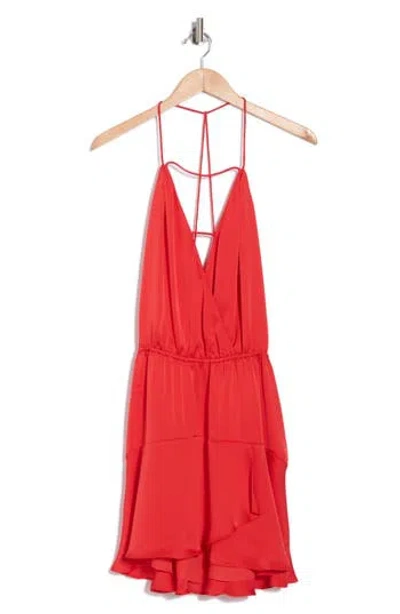 Ramy Brook Francis Minidress In Red
