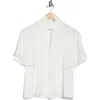 Ramy Brook Freda Keyhole Neck Satin Top In Multi