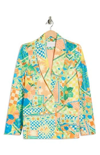 Ramy Brook Garden Maddie Jacket In Multi