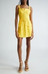 RAMY BROOK RAMY BROOK GEORGIA BELTED CARGO MINIDRESS