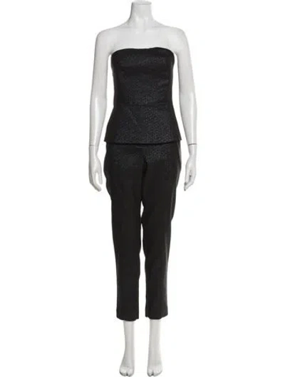 Pre-owned Ramy Brook Glitter Accents Pant Set W/ Tags In Blue