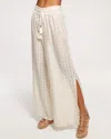 Ramy Brook Glora Zigzag Coverup Pant In White Zigzag