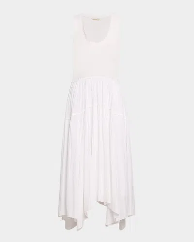 Ramy Brook Hadley Midi Dress In White