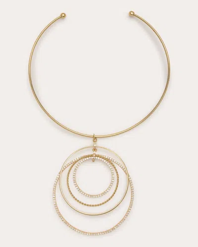 Ramy Brook Haiden Circular Necklace In Gold