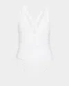 Ramy Brook Haley One-piece Swimsuit In White