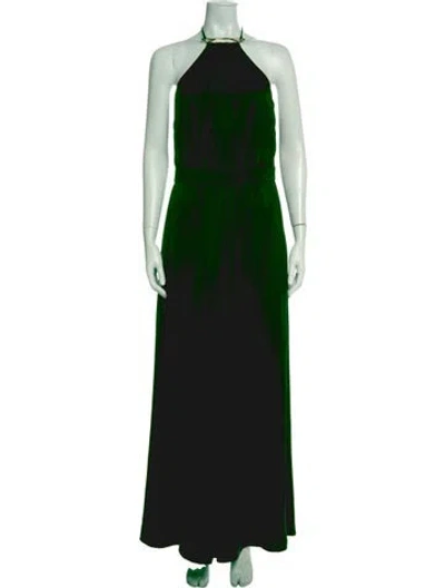 Pre-owned Ramy Brook Halterneck Jumpsuit In Black