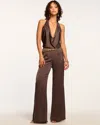 Ramy Brook Harriet Halter Jumpsuit In Desert Brown