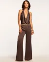 Ramy Brook Harriet Halter Jumpsuit In Desert Brown