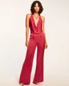 Ramy Brook Harriet Halter Jumpsuit In Ruby