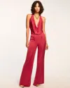 Ramy Brook Harriet Halter Jumpsuit In Ruby