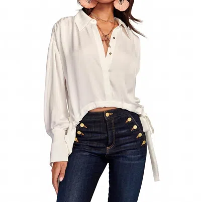 Ramy Brook Heidi Blouse In Ivory In White