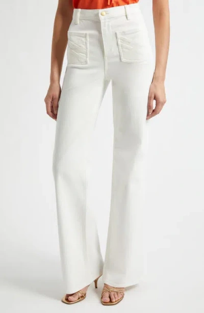 Ramy Brook Heidi Wide Leg Pants In White
