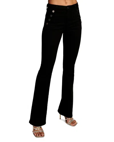 RAMY BROOK HELENA HIGH RISE BOOTCUT JEANS IN BLACK