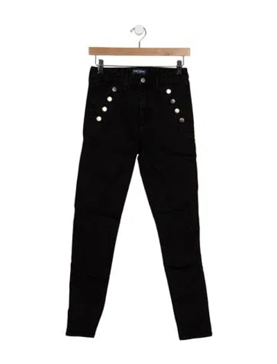 Pre-owned Ramy Brook High-rise Skinny Leg Jeans In Black