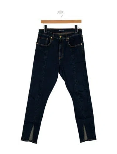 Pre-owned Ramy Brook High-rise Skinny Leg Jeans In Blue