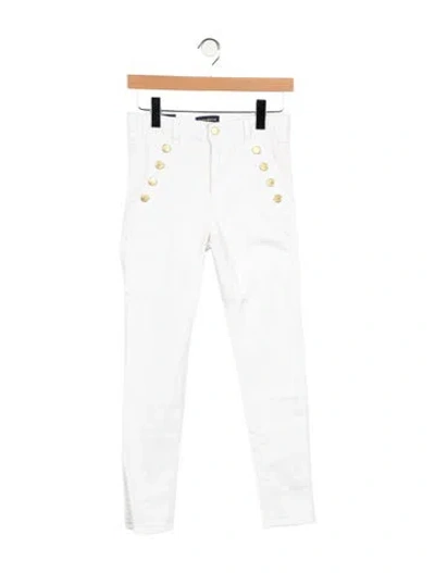 Pre-owned Ramy Brook High-rise Skinny Leg Jeans W/ Tags In White