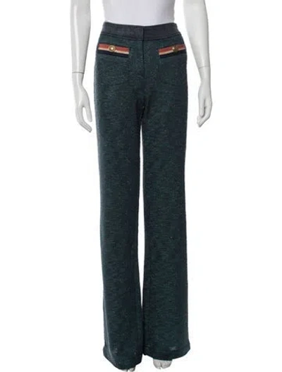 Pre-owned Ramy Brook High-rise Straight Leg Jeans In Blue