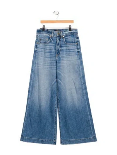 Pre-owned Ramy Brook High-rise Wide Leg Jeans W/ Tags In Black