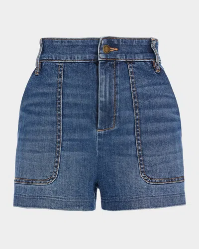 RAMY BROOK HILARY DENIM SHORTS