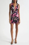 Ramy Brook Hope Floral Print Sleeveless Minidress In Multi