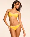 Ramy Brook Iliana Bikini Bottom In White Embroidered