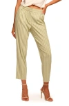 Ramy Brook Ingrid Striped Pants In Mint Canvas