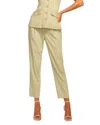 Ramy Brook Ingrid Striped Pants In Mint Canvas