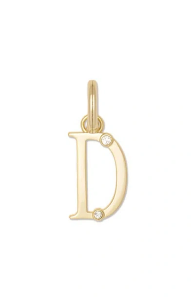 Ramy Brook Alphabet Charm In Gold