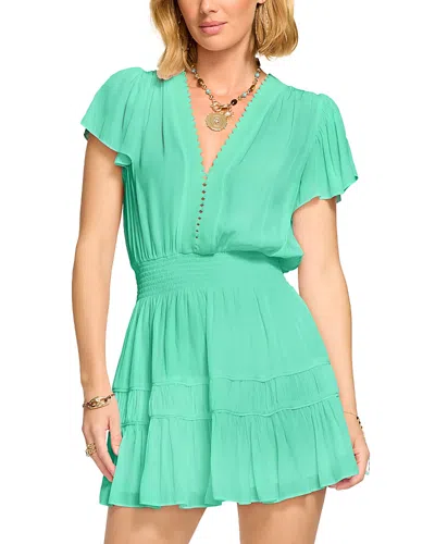 Ramy Brook Irene Mini Dress In Green