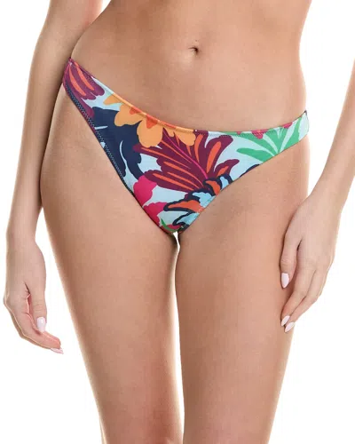 Ramy Brook Isla Bikini Bottom In Blue