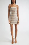 Ramy Brook Ivana Sequin Chevron Minidress In Multi