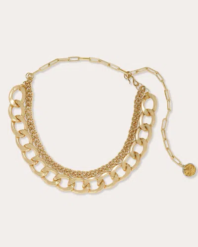 Ramy Brook Ivanna Chain Belt In Gold