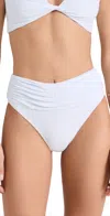Ramy Brook Ivo Bikini Bottoms White In White