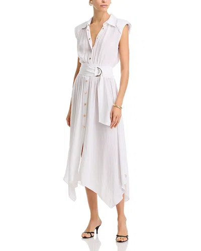 Ramy Brook Ivy Shirt Dress In Ivory