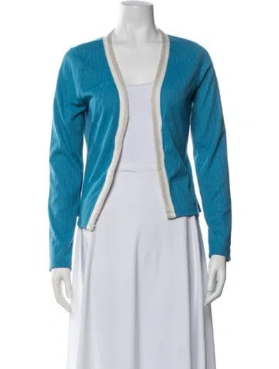 Pre-owned Ramy Brook Jacket In Blue