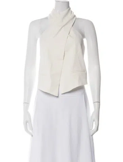 Pre-owned Ramy Brook Jacket In Neutral