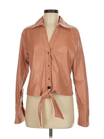 Pre-owned Ramy Brook Jacket In Tan