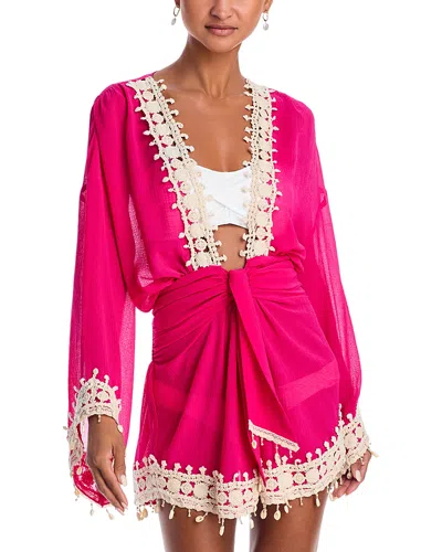 Ramy Brook Jamie Cover-up Mini Dress In Multi