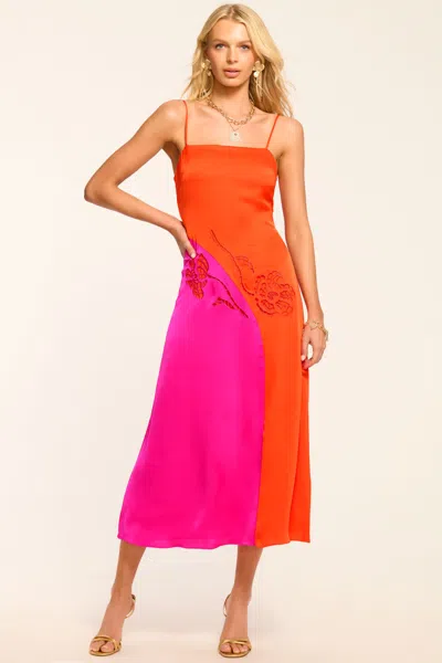 Ramy Brook Jasmine Colorblock Maxi Dress