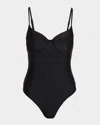 Ramy Brook Jayda One-piece Swimsuit In Black