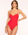 Ramy Brook Jayda One Piece Swimsuit In Flame