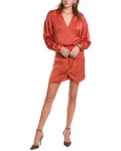 Ramy Brook Jaymie Mini Dress In Orange