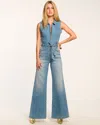 Ramy Brook Jemma Denim Jumpsuit In Light Wash
