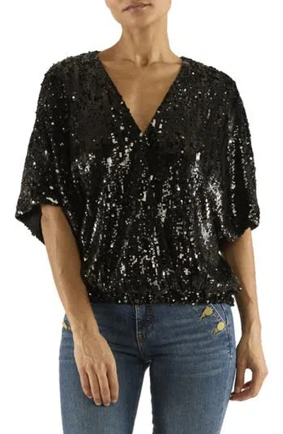 RAMY BROOK RAMY BROOK JENNI SEQUIN TOP